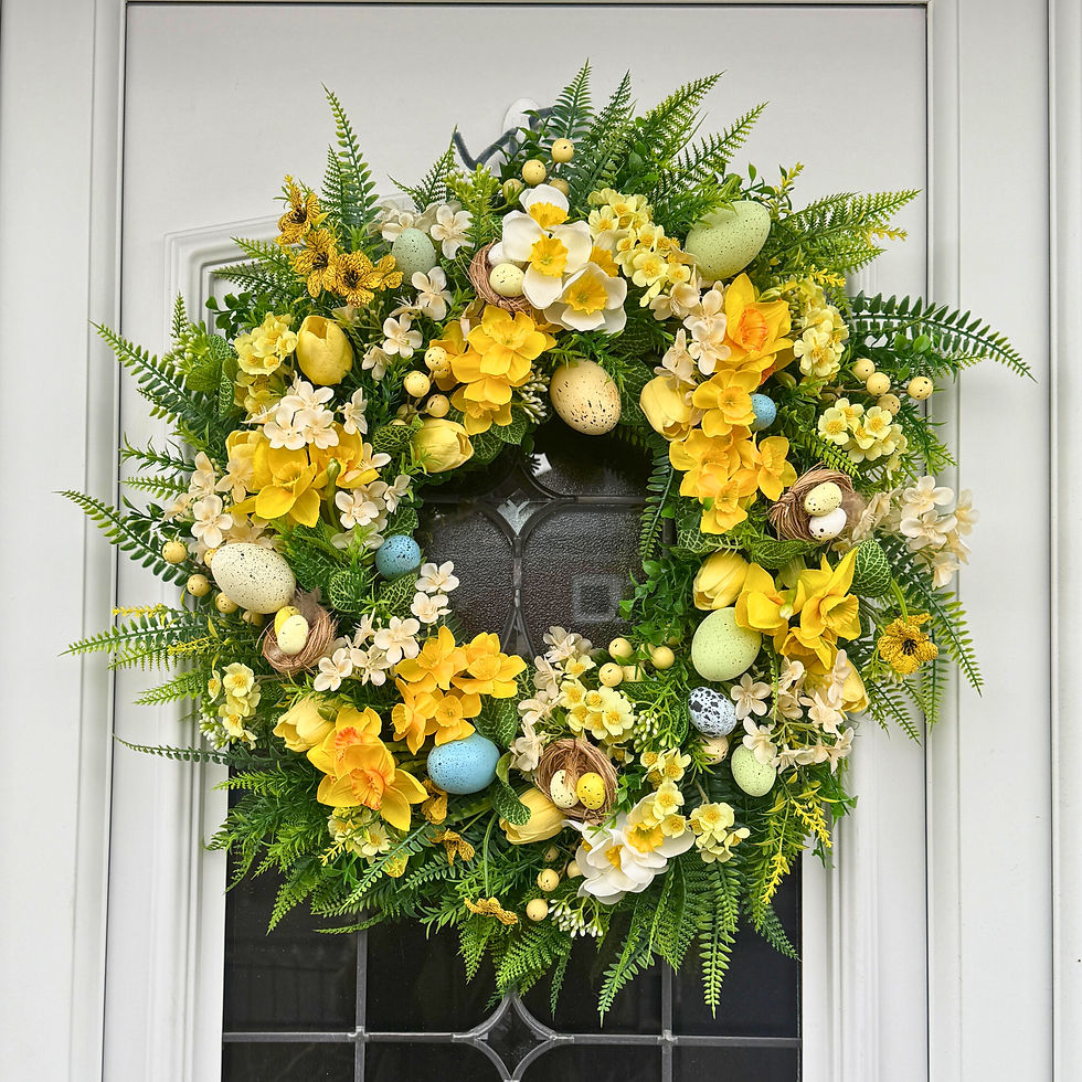 Thumbnail: Sunny Nest Easter Wreath – 60 cm