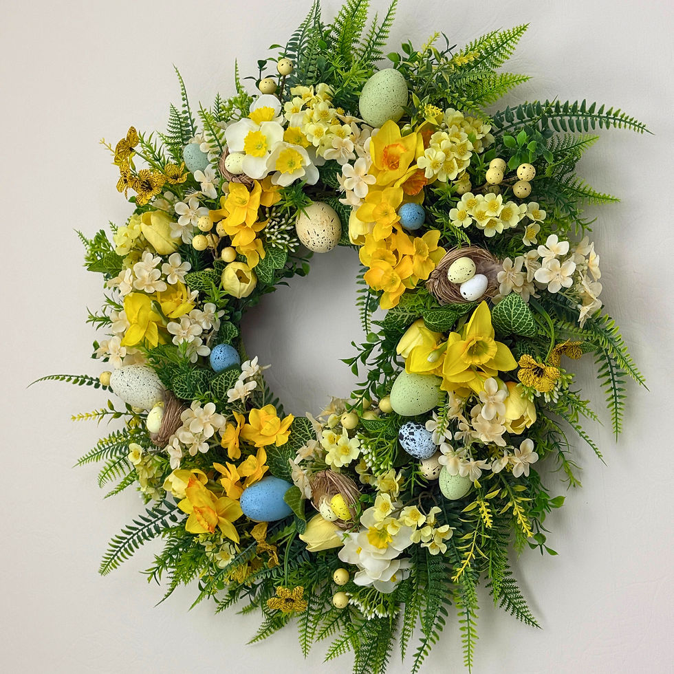 Thumbnail: Sunny Nest Easter Wreath – 60 cm