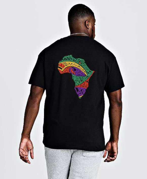 Thumbnail: Abstract Native motifs African Continent machine embroidery design