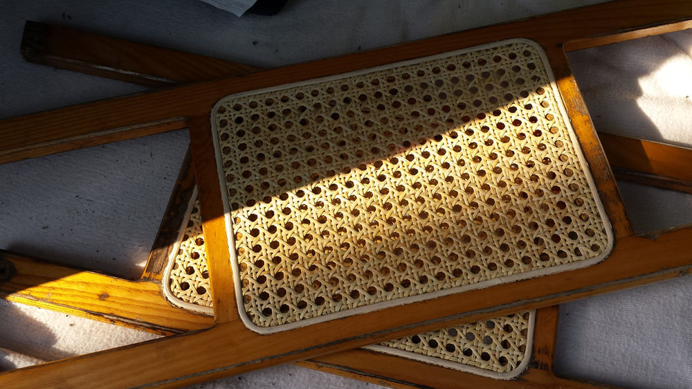 Care of your cane weaving