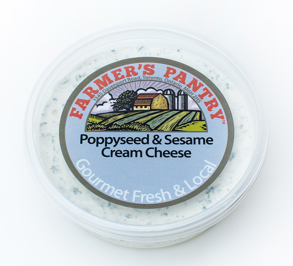 Poppyseed & Sesame Cream Cheese