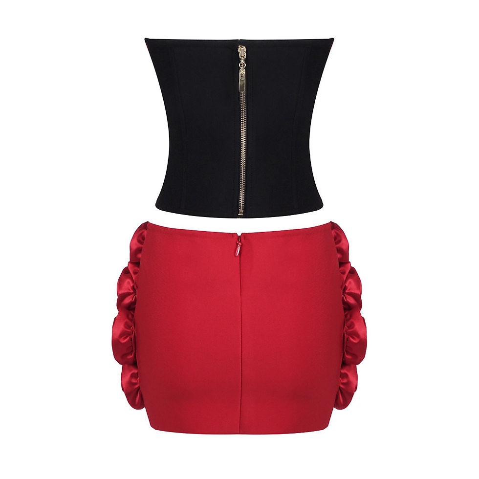Miniatura: Dress red rose 