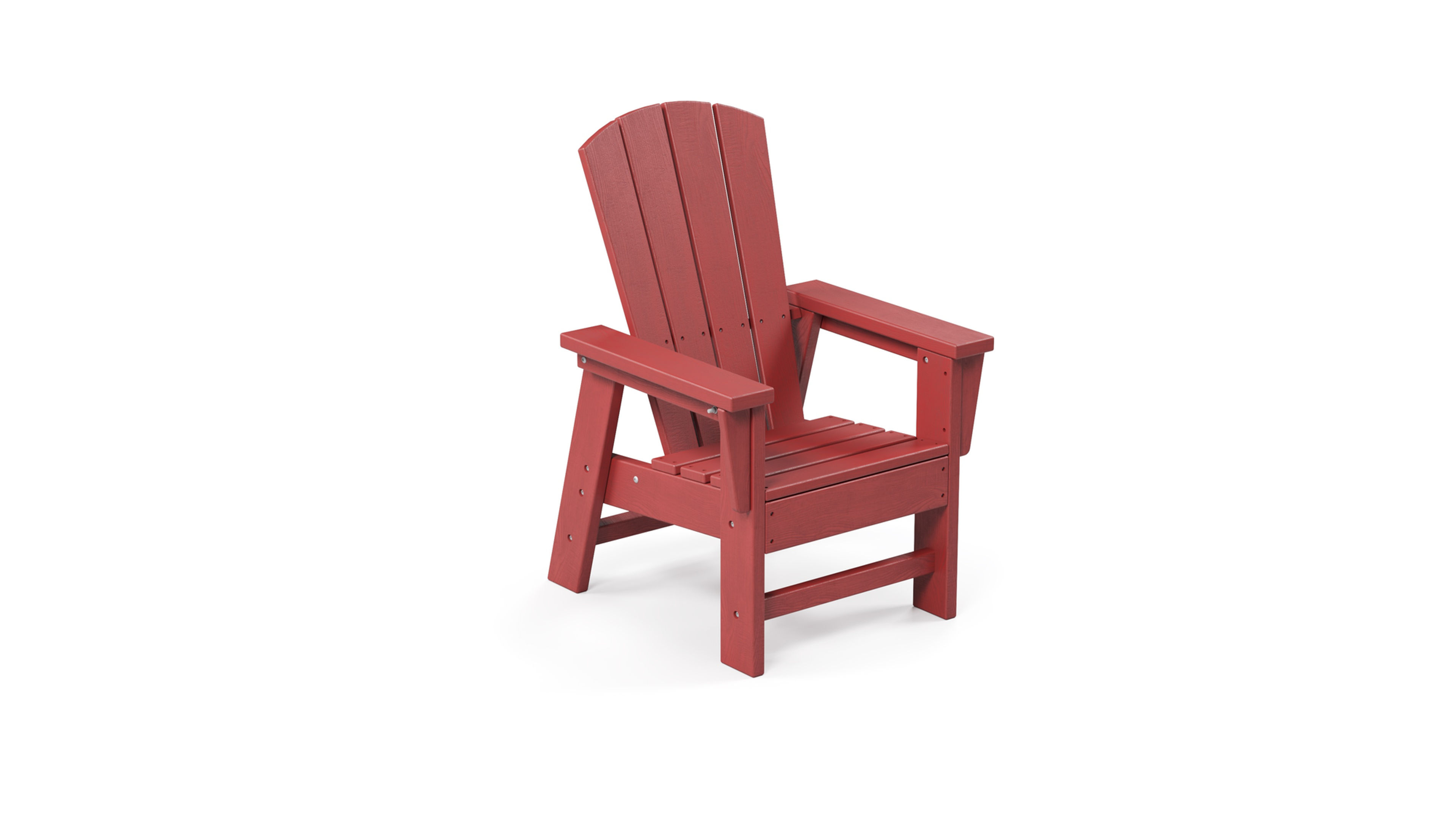 Çocuk Adirondack - Kırmızı