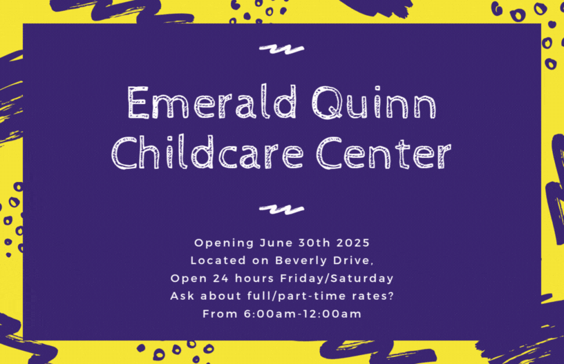 Purple and Yellow Brush Strokes Daycare Flyer.gif