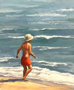 Maillot rouge, vendu