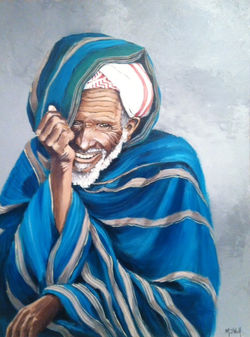 Petit air malicieux, 80x60cm, vendu