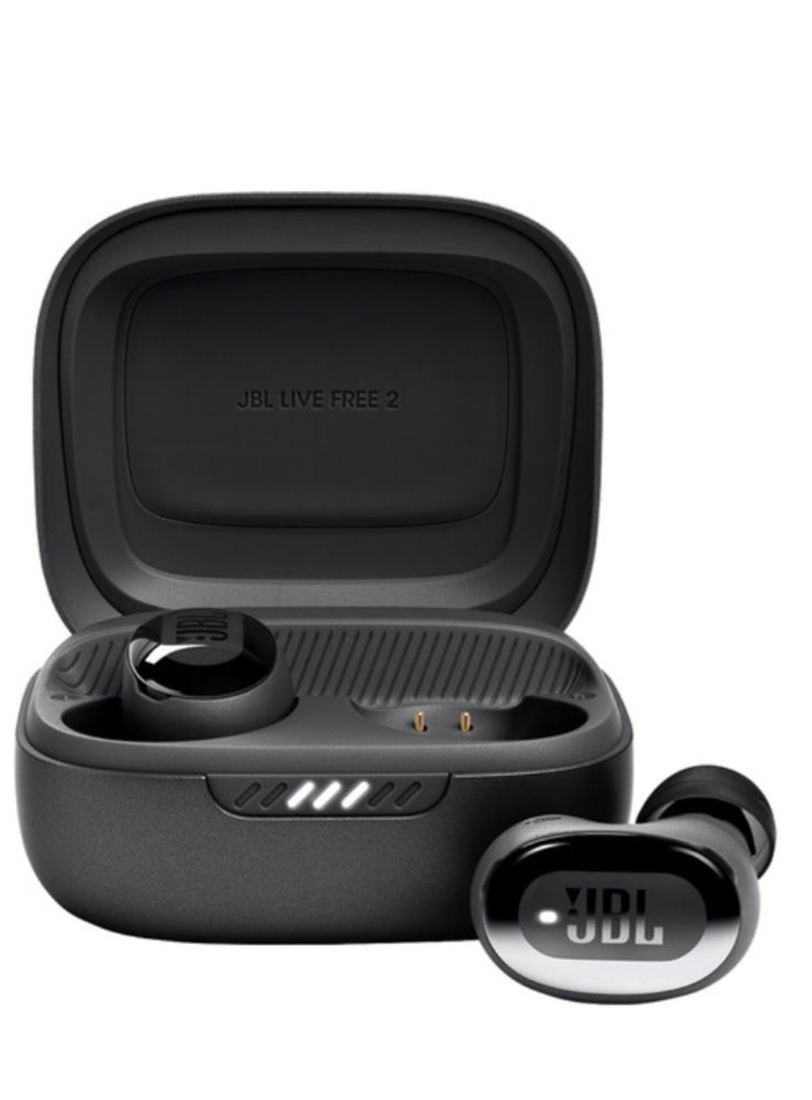 JBL Live Free 2 TWS Noise-Canceling True Wireless In-Ear Headphones (Black)