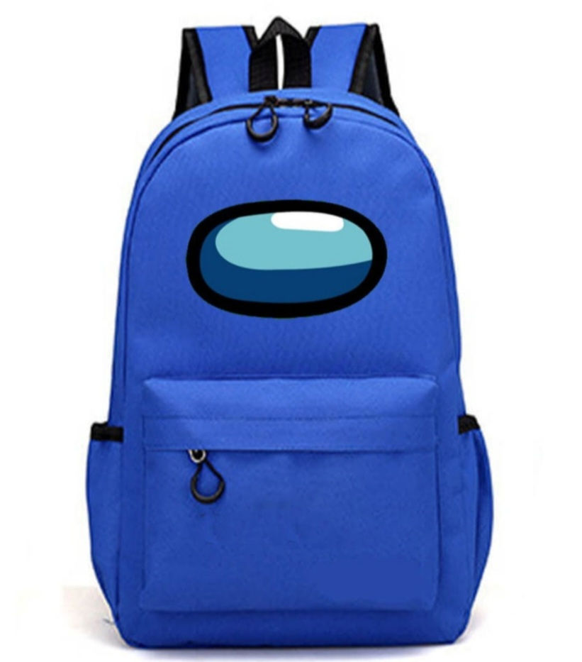 Among School Backpack, Anti-theft, Scratch-resistant, dark blue