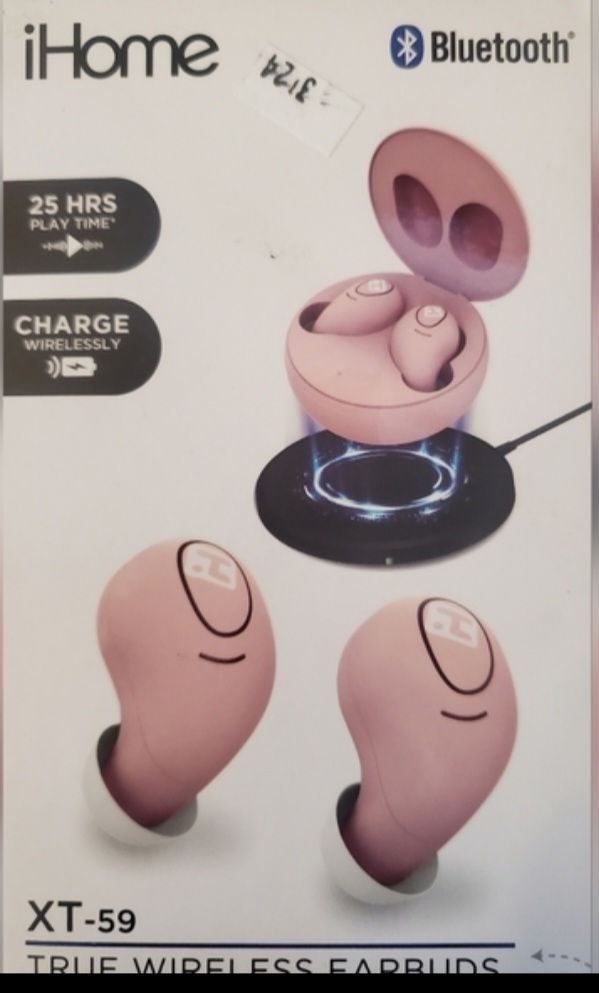 IHome XT-59 True Wireless Earbuds with Charging Case