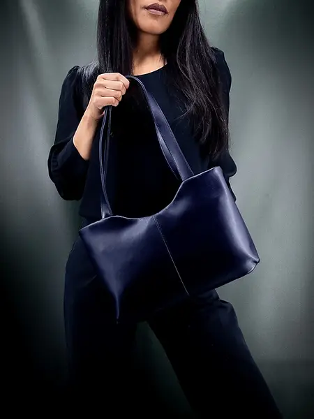 Lubay vegane Handtasche Scaldis Original Violet Almost Blue