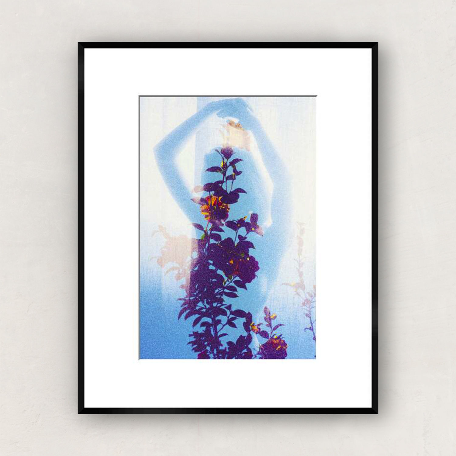 Lea and some flowers