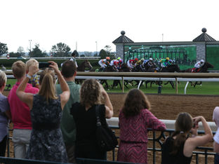 BIRDSNEST PARTY wins opening day at the Keeneland Fall Meet.