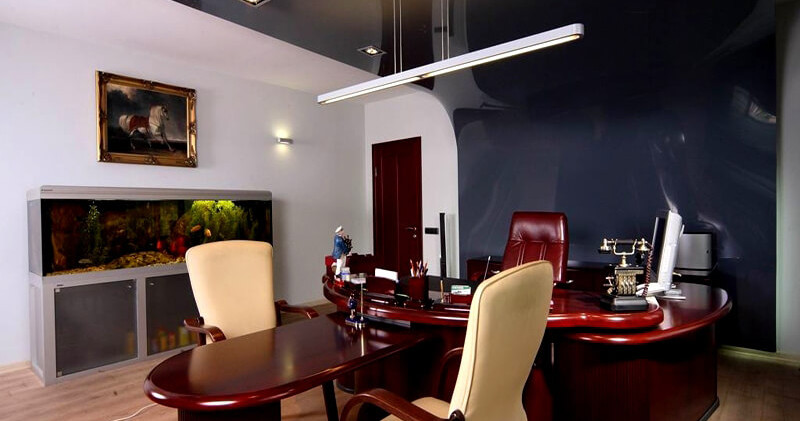 تصميم جدار المكتب