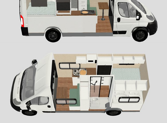 Van conversion project design