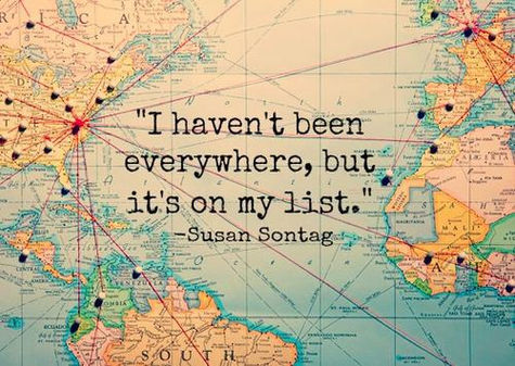 My Travel Bucket List