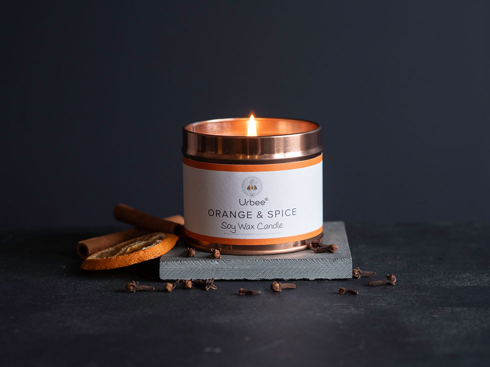 Orange & Spice 200ml candle