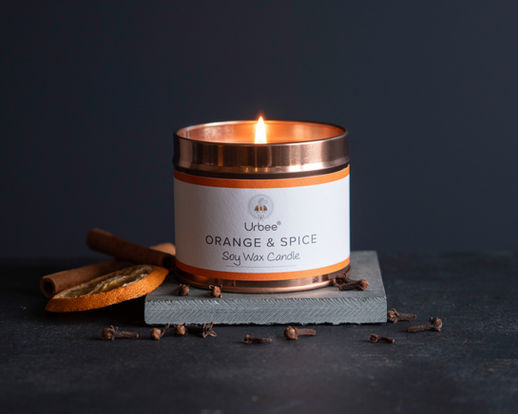 Orange & Spice candle