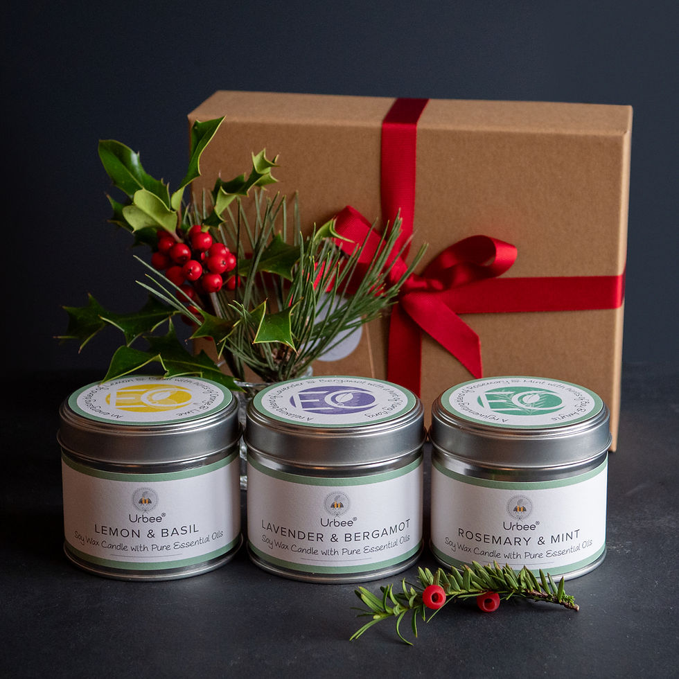 EO Three Candle Christmas Gift Set