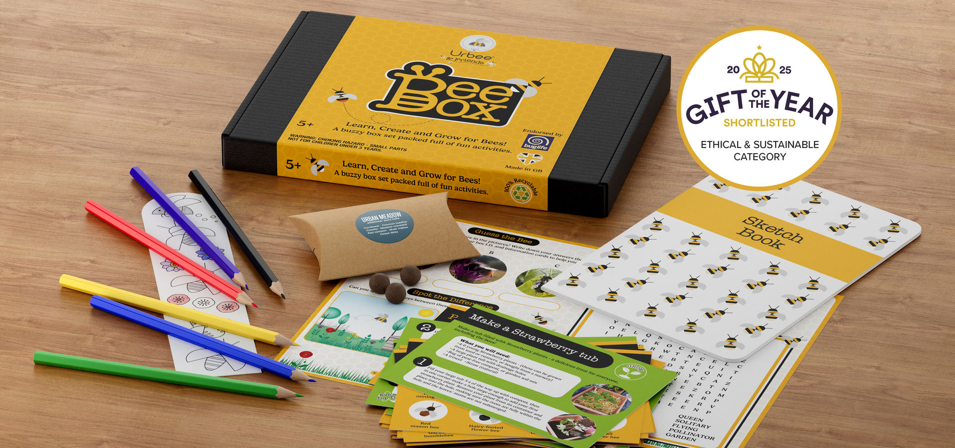 An educational nature gift set for primary school-aged children.