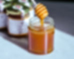 Yorkshire honey jar & dipper