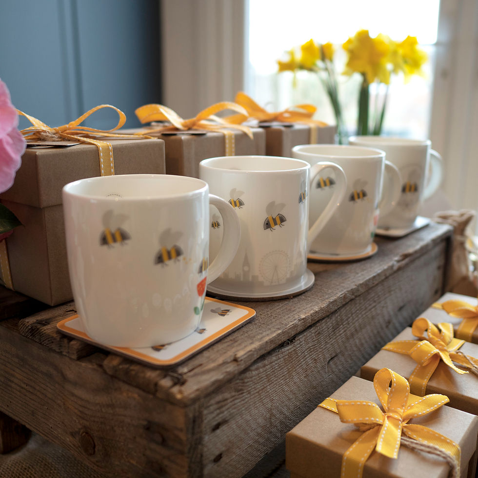 Thumbnail: Mug and coaster gift set