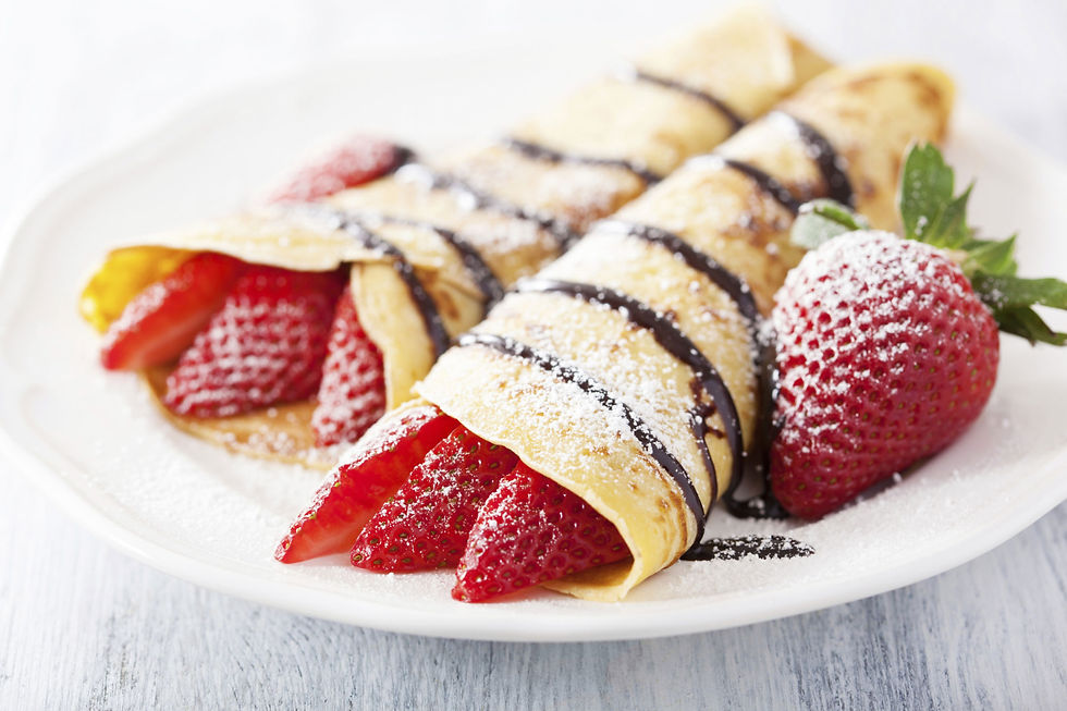 strawberry-crepe