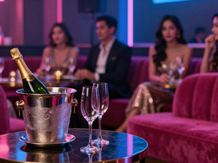Mujeres disfrutando una velada en bar de Pattaya