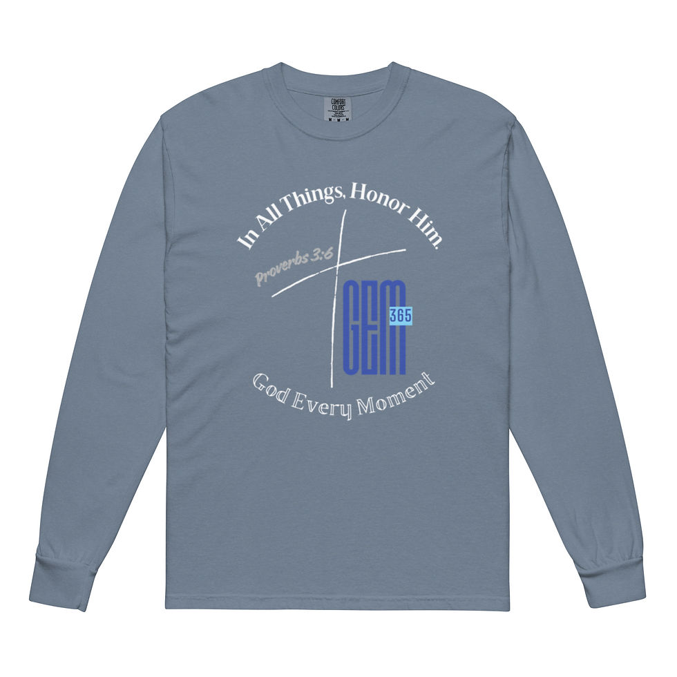 Thumbnail: Proverbs 3:6 long-sleeve shirt