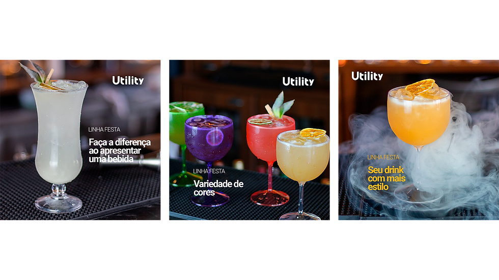 foto de copos drinks utitlity