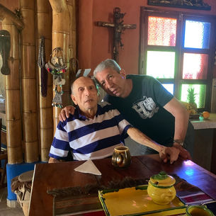 Visitando a mi Maestro en Cali