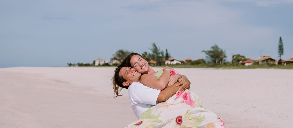Ensaio casal na praia, RJ 