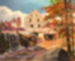 "Yates Mill October" 24x30