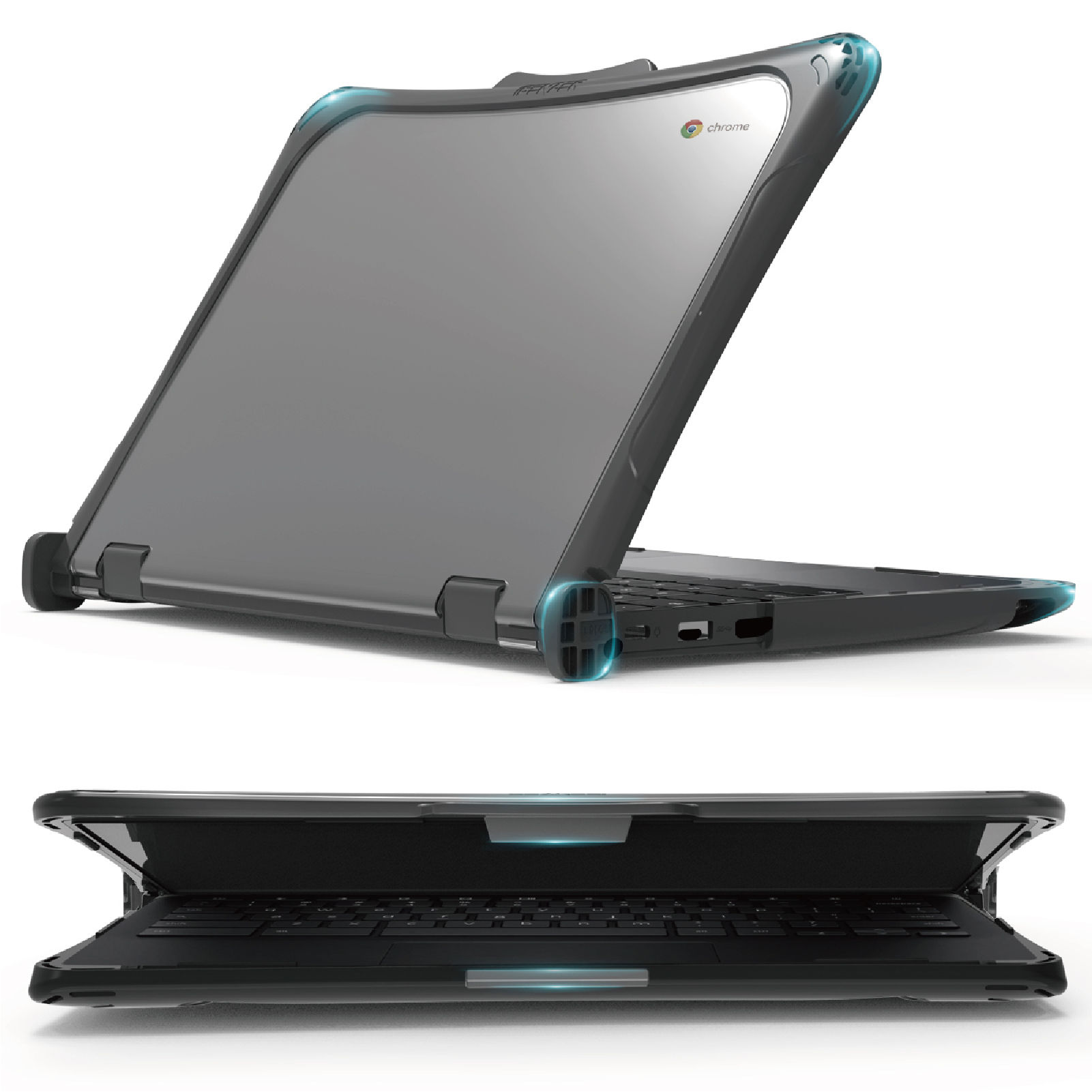 Hexpact 360 Case for Lenovo 11” Chromebook 300e/300w Gen4
