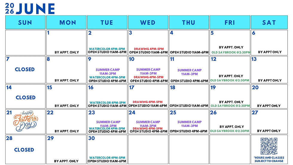 June Calendar
