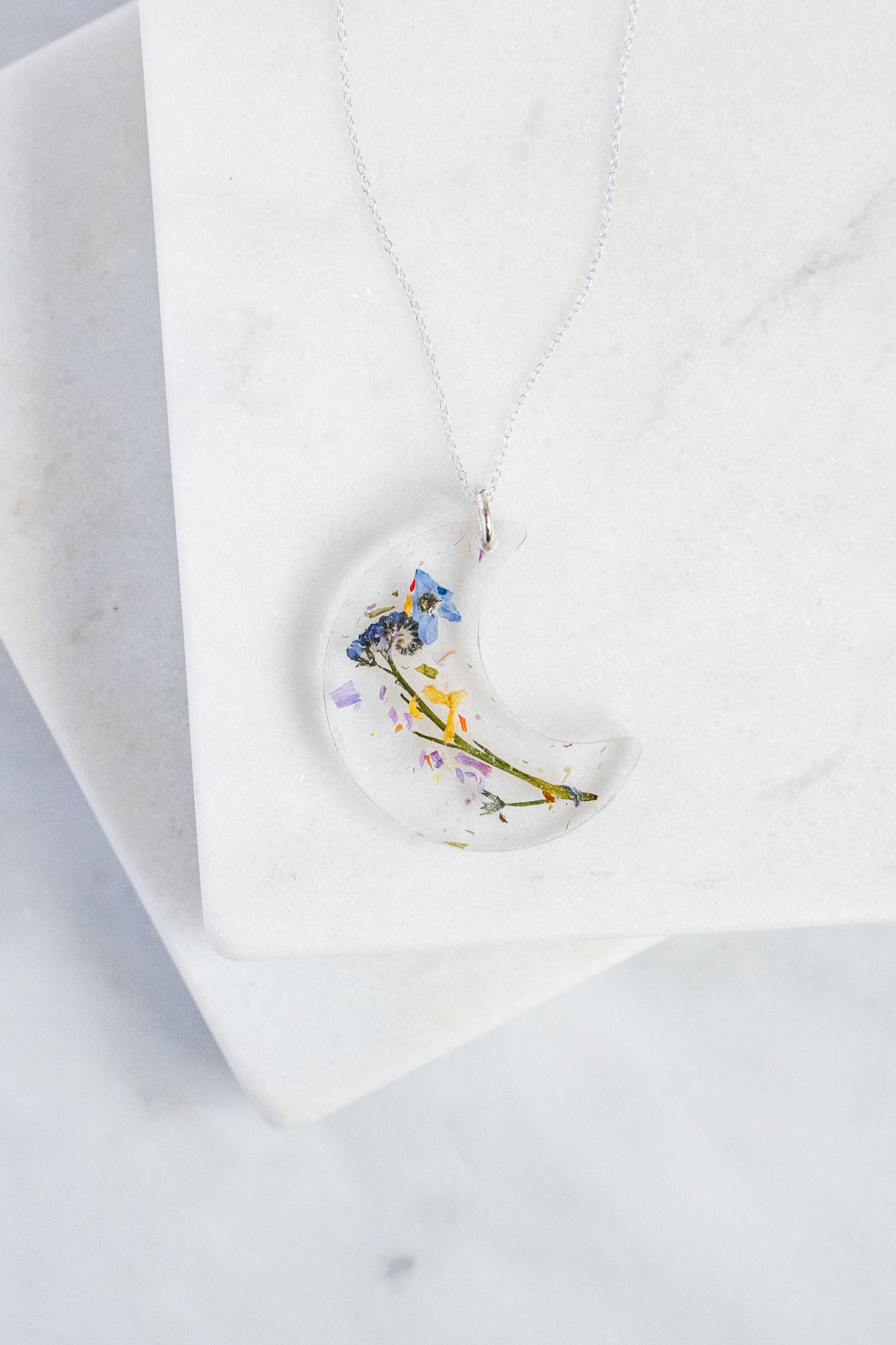 Moon Flower Necklace