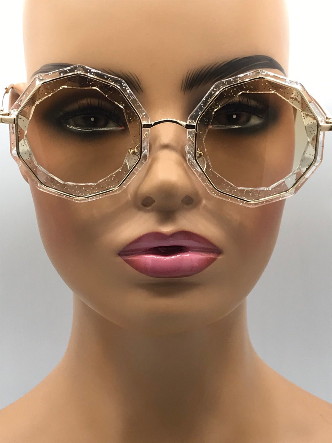 "Guest List" Sunglasses (Glitter)