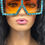Thumbnail: "Intentions" Sunglasses (Blue/Orange/Cheetah)