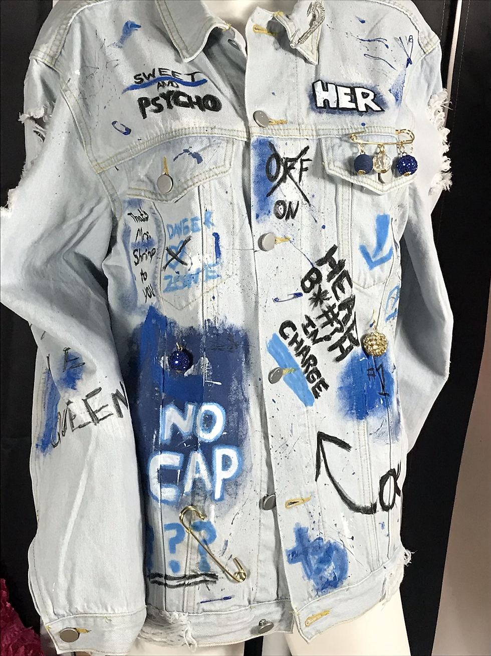Thumbnail: “Tiffany ” Tacky Jacket (Size 3XL)