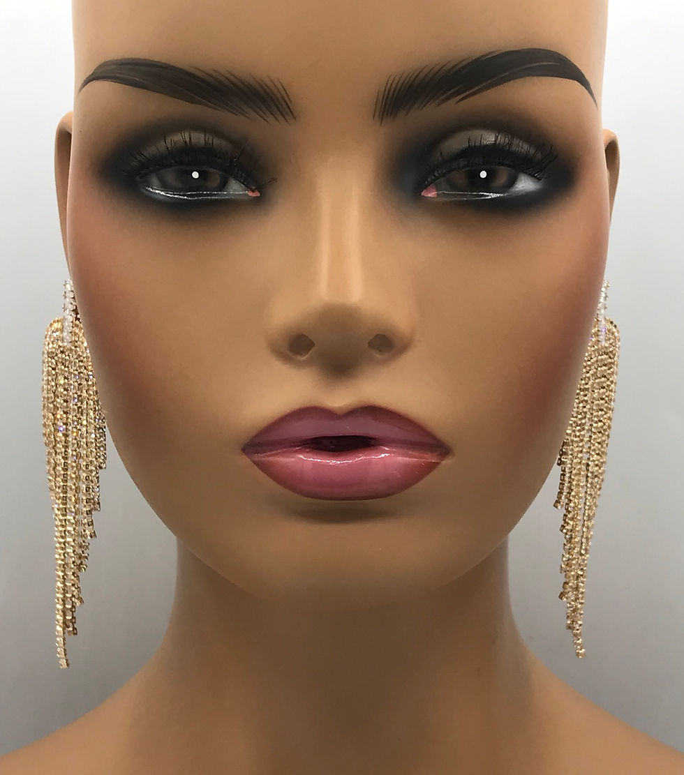 Thumbnail: "Chandi " Earrings (Gold)