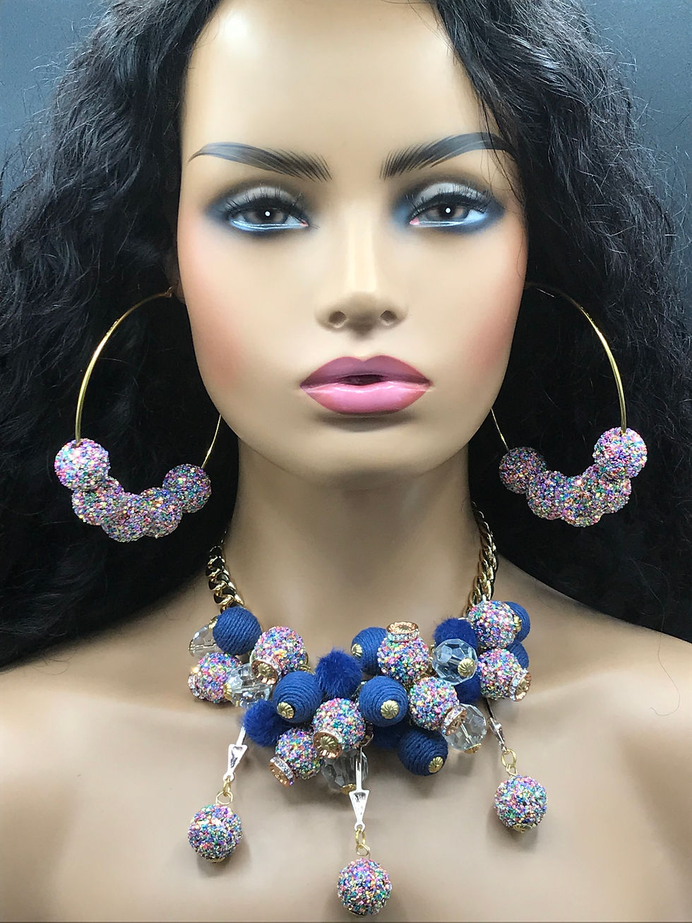 Thumbnail: "ANTISOCIAL" Chunky Jewelry Set