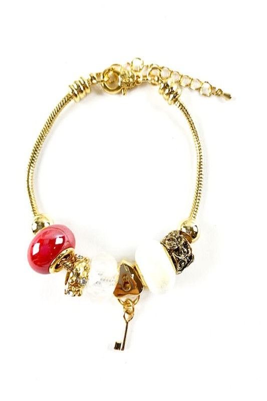 "Just Slide" Bracelet (Red)