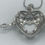 Thumbnail: "Caged Heart" Necklace (Silver)