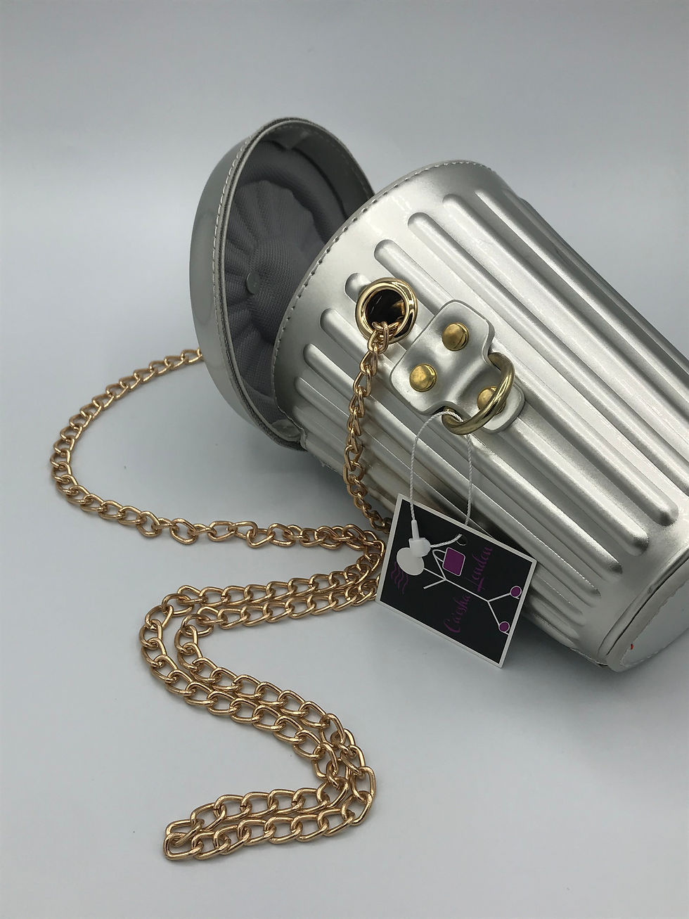 Thumbnail: " Grouchy " Handbag ( Silver )