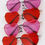 Thumbnail: "Hella Heart Eyes" Sunglasses (Red/Silver)