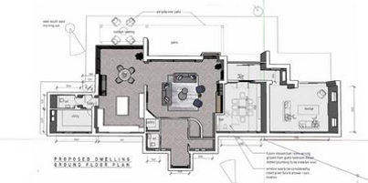 internal layout changes designed to improve circulation and usability within a residential property