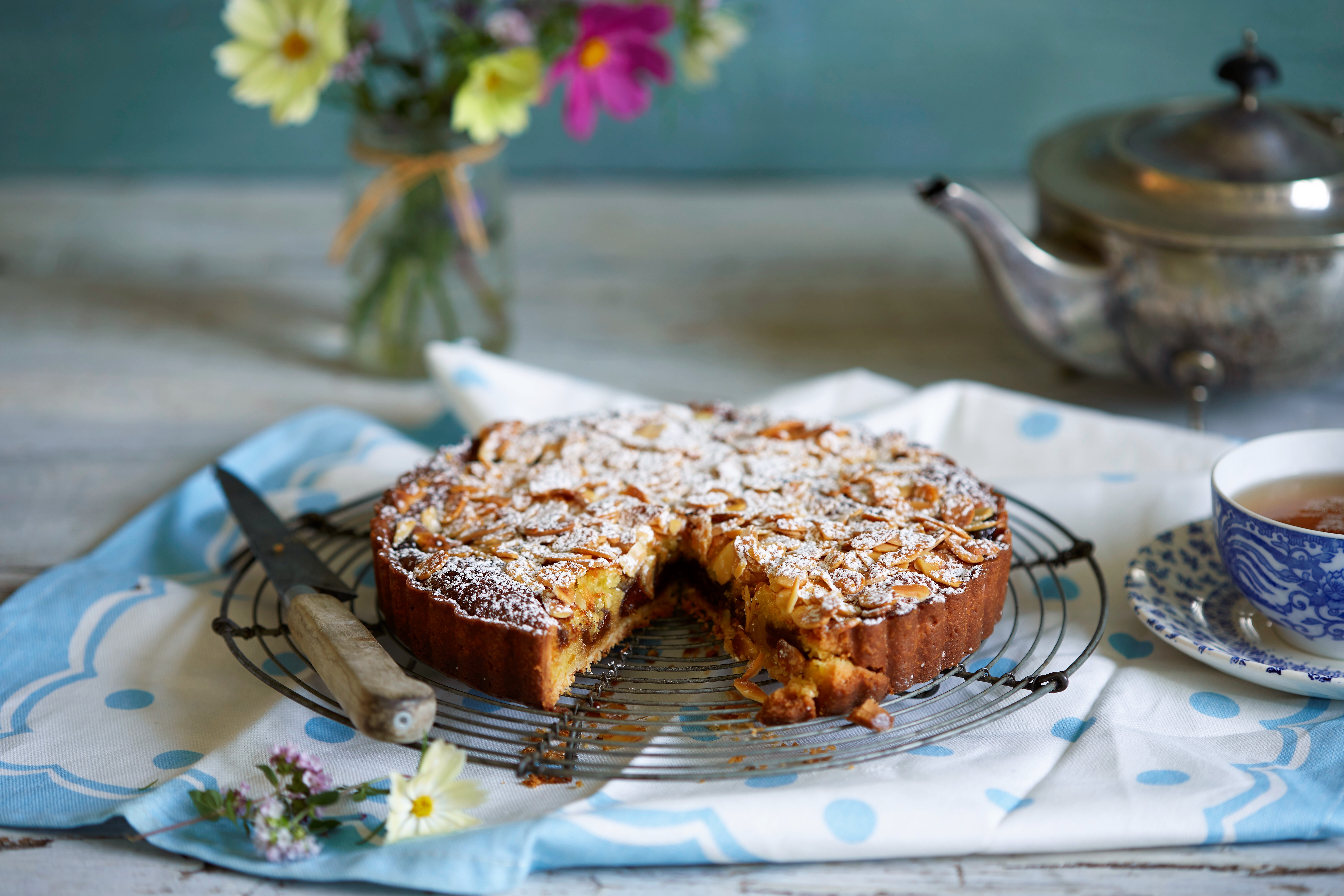 Prune and Almond Tart