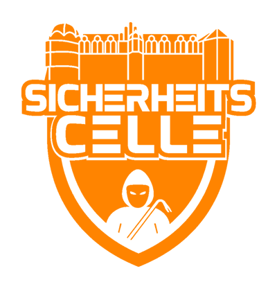 Orange Farbenes Logo von SicherheitsCelle