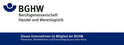 BGHW Logo Berufsgenossenschaft Handel und Warenlogistik