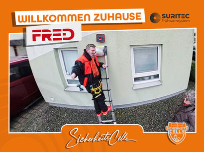 Smarte Video-Türklingel und Außenmelder von SicherheitsCelle mit FR.ED von Suritec – effektiver Einbruchschutz schon vor der Haustür in Celle und Umgebung.