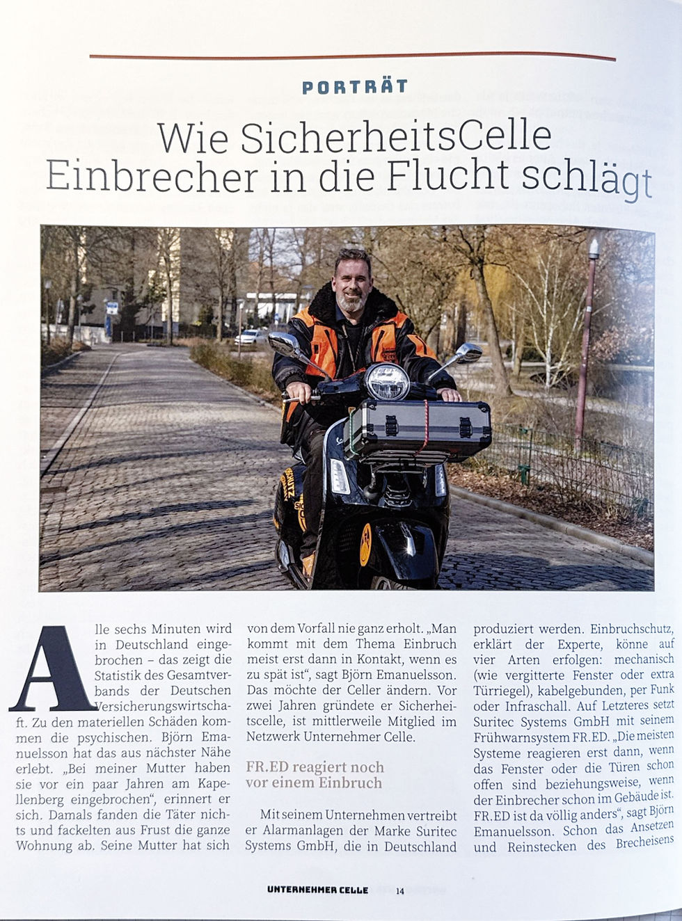 Wie SicherheitsCelle Einbrecher in die Flucht schlägt